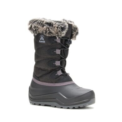 Kamik Winterstiefel Snowangel - Made in Canada, wasserdicht - schwarz Mädchen