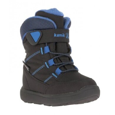 Kamik Winterschuhe Stance2 (wasserdicht, atmungsaktiv) schwarz/blau Kleinkinder