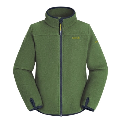 Kamik Fleecejacke Ridley (warm, Polarfleece) pinegrün/midnightblau Jungen