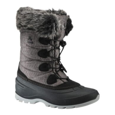 Kamik Winterstiefel Momentum 3 (gefüttert, wasserdichte, nahtversiegelt) dunkelgrau Damen
