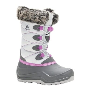 Kamik Winterstiefel Snowangel - Made in Canada, wasserdicht - grau Mädchen