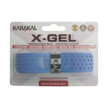 Karakal Basisband X-Gel (Shockabsorption, glatt gelocht) 2.2mm blau