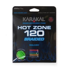Karakal Squashsaite Hot Zone Braided 120 (Power+Kontrolle) 1.20mm grün 11m Set