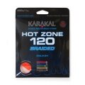 Karakal Squashsaite Hot Zone Braided 120 (Power+Kontrolle) 1.20mm orange 11m Set