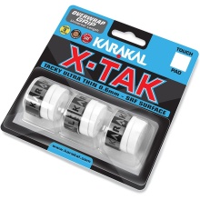 Karakal Overgrip X-Tak 0.6mm weiss 3er