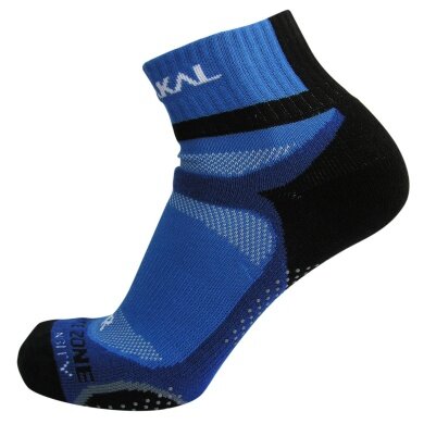Karakal X4 Ankle Indoorsocke blau/schwarz - 1 Paar