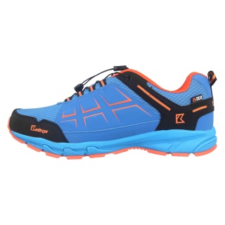Kastinger Wander-Freizeitschuhe Kompar KTX (wasserdicht, Speedlace-System) blau/orange Herren
