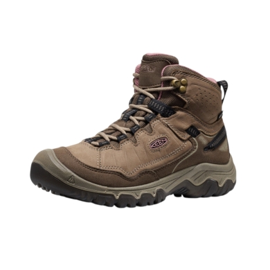 Keen Wanderschuhe Targhee IV Mid WP (Nubukleder, wasserdicht) braun Damen