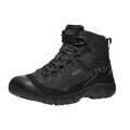 Keen Wanderschuhe Targhee IV Mid WP (Nubukleder, wasserdicht) schwarz Herren