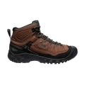 Keen Wanderschuhe Targhee IV Mid Wide WP (Nubukleder, wasserdicht, weit) braun/schwarz Herren