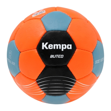 Kempa Handball Buteo (Top-Spielball) orange/blau - 1 Stück