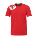 Kempa Sport-Tshirt Core 2.0 Basic (100% Baumwolle) rot Herren