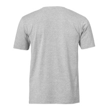 Kempa Sport-Tshirt Core 2.0 Basic (100% Baumwolle) grau Herren
