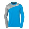 Kempa Sport-Langarmshirt Core 2.0 (100% Polyester) hellblau Herren
