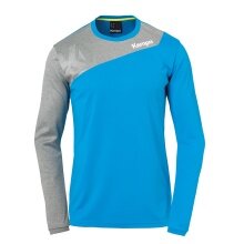 Kempa Sport-Langarmshirt Core 2.0 (100% Polyester) hellblau Herren
