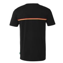 Kempa Freizeit-Tshirt Team Deutschland/Germany (Bio-Baumwolle) schwarz Herren