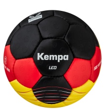 Kempa Handball Leo Deutschland/Germany schwarz/rot/gelb - 1 Stück