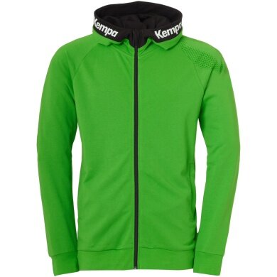 Kempa Kapuzenjacke (Hoodie) Full Zip Core 26 grün Herren