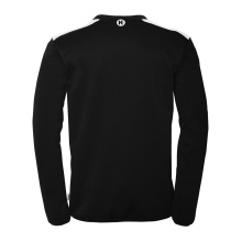 Kempa Sport-Langarmshirt Emotion 27 Training Top (100% Polyester) schwarz/weiss Herren