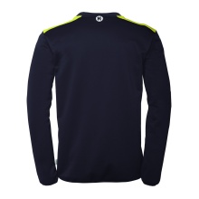 Kempa Sport-Langarmshirt Emotion 27 Training Top (100% Polyester) marineblau/gelb Herren