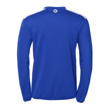 Kempa Sport-Langarmshirt Emotion 27 Training Top (100% Polyester) royalblau/weiss Herren