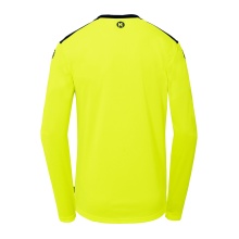 Kempa Sport-Langarmshirt Emotion 27 (100% Polyester) gelb/marineblau Herren