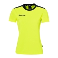 Kempa Sport-Shirt Emotion 27 (100% Polyester) gelb/marineblau Damen