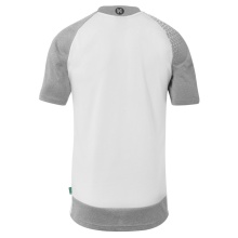 Kempa Sport-Tshirt Ambition 28 (100% Polyester) weiss/grau Herren