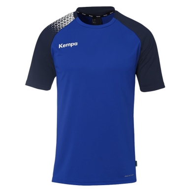 Kempa Sport-Tshirt Ambition 28 (100% Polyester) blau/navyblau Herren