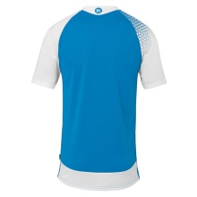 Kempa Sport-Tshirt Ambition 28 (100% Polyester) blau/weiss Herren