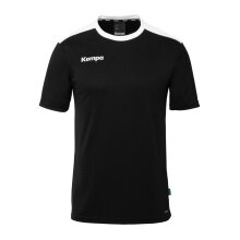 Kempa Sport-Tshirt Emotion 27 (100% Polyester) schwarz/weiss Herren