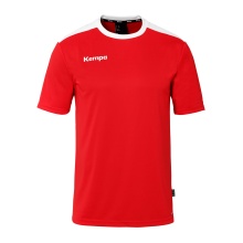Kempa Sport-Tshirt Emotion 27 (100% Polyester) rot/weiss Herren