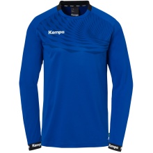 Kempa Sport-Langarmshirt Wave 26 (100% Polyester) royalblau/navyblau Herren