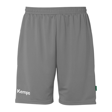 Kempa Sporthose Performance Short (100% Polyester) kurz grau Herren