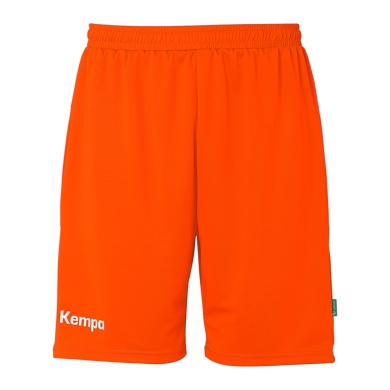 Kempa Sporthose Performance Short (100% Polyester) kurz orange Herren