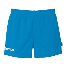 Kempa Sporthose Team Short (elastischer Bund mit Kordelzug) kurz kempablau Damen