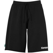 Kempa Freizeitshort (Sweatshorts) Core 26 - elastischer Bund mit Kordelzu - kurz schwarz Herren
