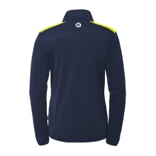 Kempa Trainingsjacke Emotion 27 (Full-Zip, 100% Polyester) marineblau/gelb Damen