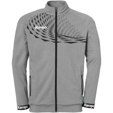Kempa Trainingsjacke Wave 26 (100% Polyester, elastisch) grau Herren