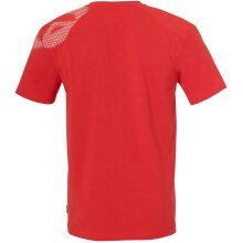 Kempa Sport-Tshirt Core 26 (elastisches Material) rot Kinder
