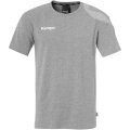 Kempa Sport-Tshirt Core 26 (elastisches Material) grau Kinder