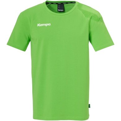 Kempa Sport-Tshirt Core 26 (elastisches Material) grün Kinder