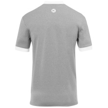 Kempa Sport-Tshirt Player Trikot (100% Polyester) grau/weiss Herren