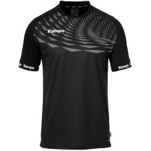 Kempa Sport-Tshirt Wave 26 (100% Polyester) schwarz/anthrazit Herren