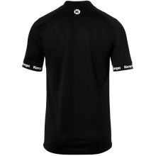 Kempa Sport-Tshirt Wave 26 (100% Polyester) schwarz/anthrazit Kinder