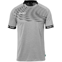 Kempa Sport-Tshirt Wave 26 (100% Polyester) grau Kinder