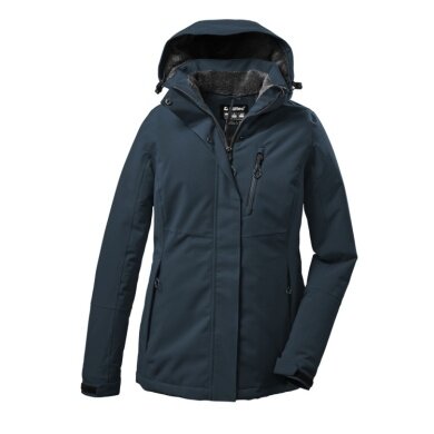 Killtec Winterjacke KOW 140 mit Kapuze (wasser- und winddicht) hellpetrol Damen