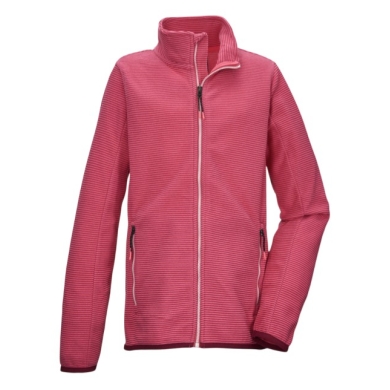Killtec Fleecejacke KOS 161 (mit Stehkragen) dunkelpink Mädchen/Girls