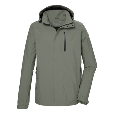 Killtec Übergangsjacke/Funktionsjacke KOS 52 mit Kapuze (wassericht, winddicht) olive Herren