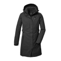 Killtec Winter-Funktionsparka KOW 303 Parka mit Kapuze (atmungsaktiv, winddicht) anthrazitgrau Damen